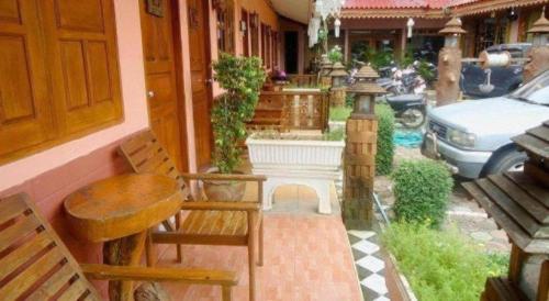 Zahrada ubytování Ngamta Hotel