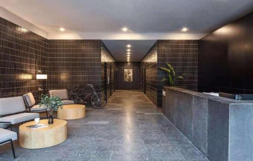 Posezení v ubytování base-WENDING Service Apartment-Shanghai Xujiahui Location