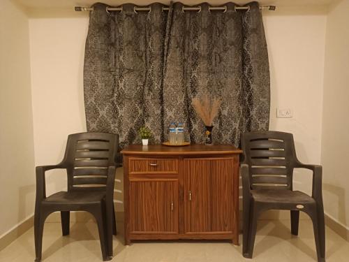 Χώρος καθιστικού στο Deep Guest House