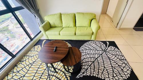 Χώρος καθιστικού στο Trion KL Premium Residence
