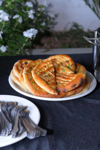 Jídlo v penzionu nebo okolí