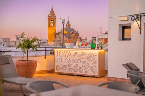Χώρος καθιστικού στο Joya del Casco Boutique Hotel by Shiadu