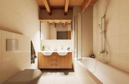 Ένα μπάνιο στο Turuwang Penthouse by HomeFlow