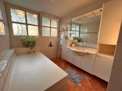 Koupelna v ubytování B&B Erve Möskert