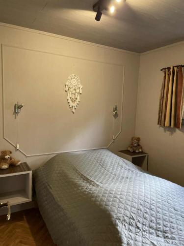 Postel nebo postele na pokoji v ubytování Chalet Siesta 3 chambres avec visite virtuelle disponible à la demande