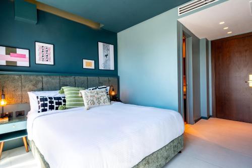 Cama o camas de una habitación en Stay Hillel