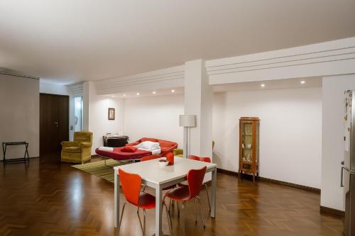 Posezení v ubytování Stefy house