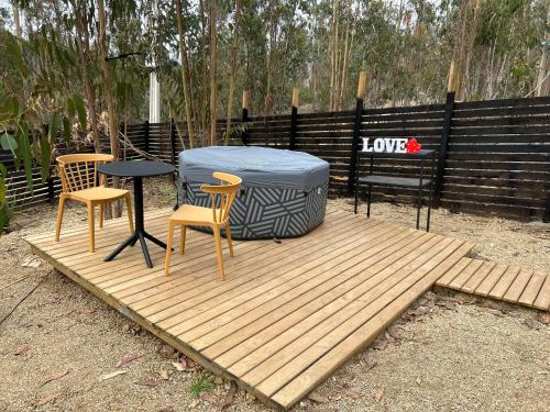DOMO de Lujo con Tinaja en el Bosque de Tunquen
