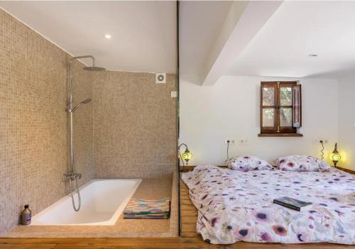 Koupelna v ubytování Cortijo de Amor