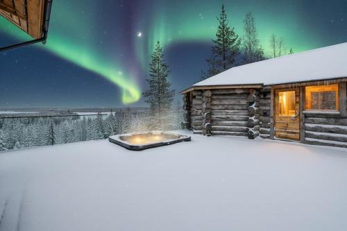 Tähtivaara Luxury Stay Hosted by Hygge Host v zimě