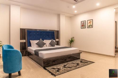 Ein Bett oder Betten in einem Zimmer der Unterkunft The Cloud berry stays
