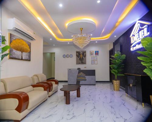 O zonă de relaxare la DEEL Comfort Inn