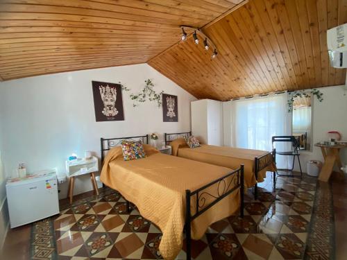Postel nebo postele na pokoji v ubytování Ame Casa - Accoglienza Diffusa