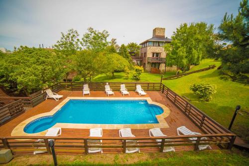 Πισίνα στο ή κοντά στο Apart Pampas de Gesell