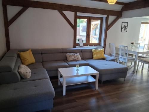 Posezení v ubytování Haus Möhtlitz