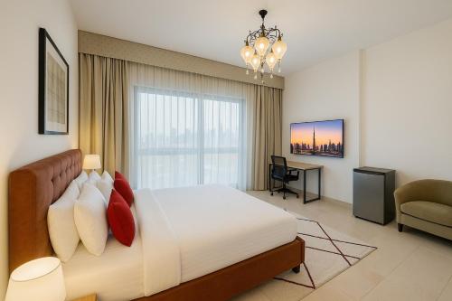 Ένα ή περισσότερα κρεβάτια σε δωμάτιο στο AquaVista Ensuite Room - Lakeview