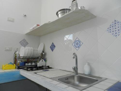 Η κουζίνα ή μικρή κουζίνα στο Casa Corte con Terrazza