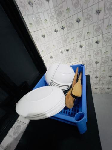 ห้องน้ำของ Apartment villa