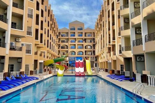 Large Studio Beach & Pool Hurghada - Wifi