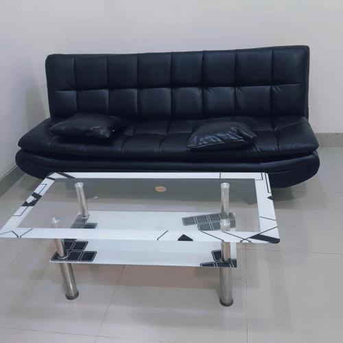 Posezení v ubytování Rumah Heka Sewa Harian Dekat GOR Ken Arok Malang