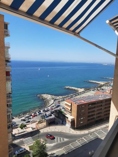 Alicante, Isleta Albufereta, apt with sea view