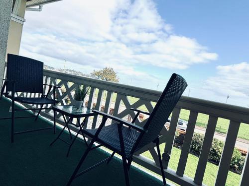 Balkón nebo terasa v ubytování Cambria Hotel