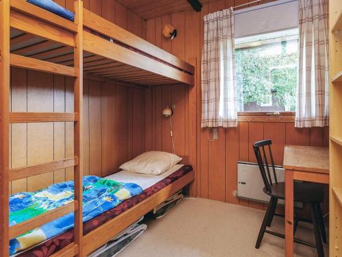 Postel nebo postele na pokoji v ubytování 8 person holiday home in Skals-By Traum