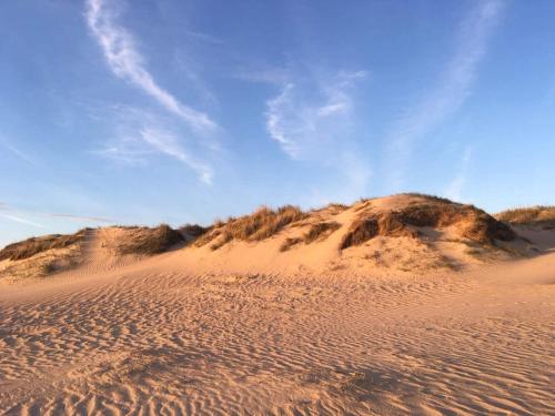 a sand hill in the middle of a desert at 6 person holiday home in Rømø in Bolilmark