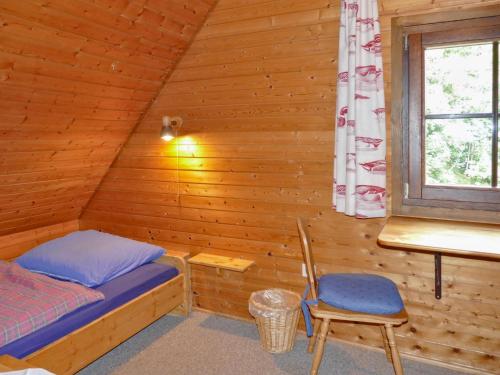 Postel nebo postele na pokoji v ubytování Alte Muehle