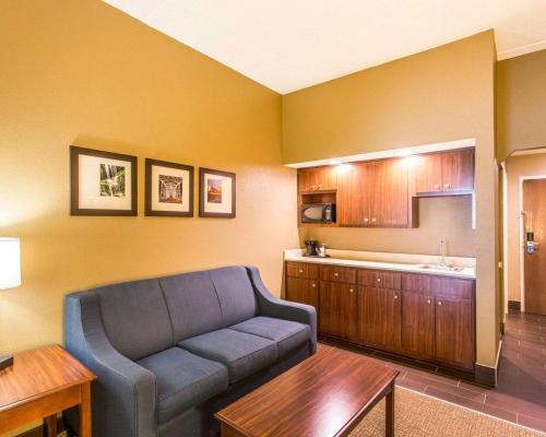 Χώρος καθιστικού στο Comfort Suites Cookeville