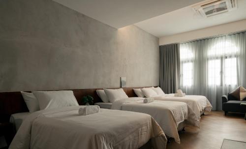 Postel nebo postele na pokoji v ubytování Bishop House