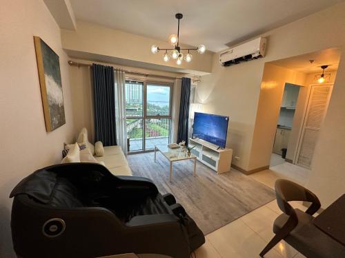 TV o dispositivi per l'intrattenimento presso Luxury Penthouse & High-Floor Hotel near City of Dreams, Airport, Okada, and Solaire Casino