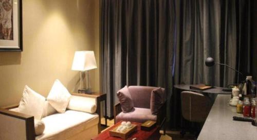 Area soggiorno di Southeast Peninsula Hotel Quanzhou