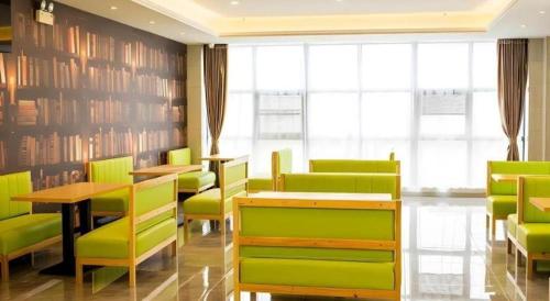Χώρος καθιστικού στο GreenTree Inn Express Chuzhou Langya District Government Chuhe Road