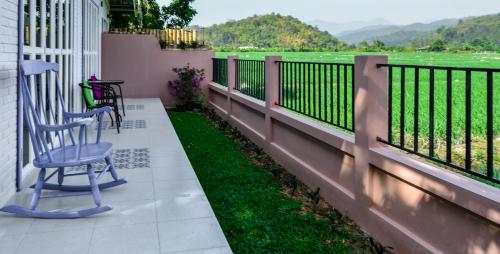 Nespecifikovaný výhled na hory nebo výhled na hory při pohledu z bed and breakfast