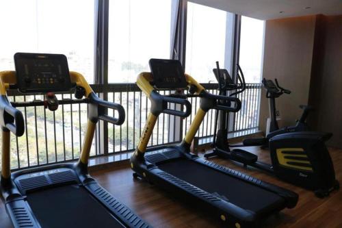 Γυμναστήριο ή/και όργανα γυμναστικής στο Onejee Hotel Shenzhen
