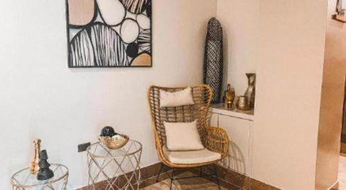 Posezení v ubytování LAVERO SUITES