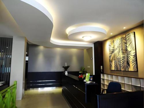 Χώρος καθιστικού στο dPalma Hotel