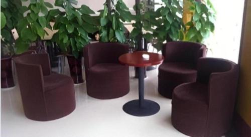 Posezení v ubytování GreenTree Inn Jiaxing Tongxiang Tudian Express Hotel