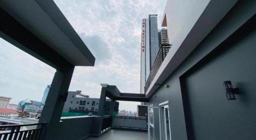Balkón nebo terasa v ubytování ICON Hotel