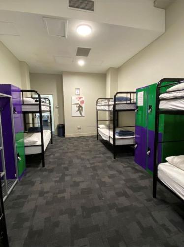 Big Backpackers Hostelにあるベッド