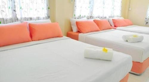 Cama o camas de una habitación en At Home Suanphung