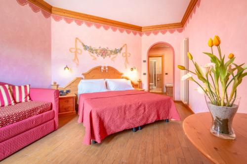 Postel nebo postele na pokoji v ubytování Hotel Fai