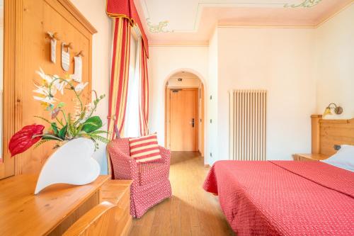 Postel nebo postele na pokoji v ubytování Hotel Fai