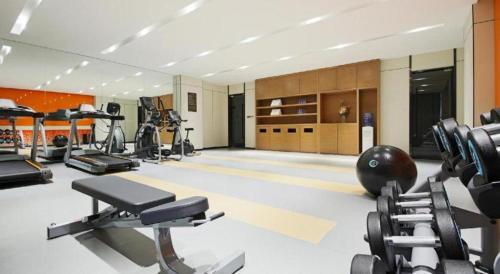 Fitness centrum a/nebo fitness zařízení v ubytování Hampton By Hilton ChangSha XingSha