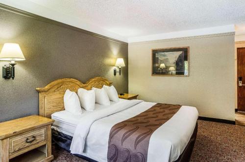 Postel nebo postele na pokoji v ubytování Quality Inn