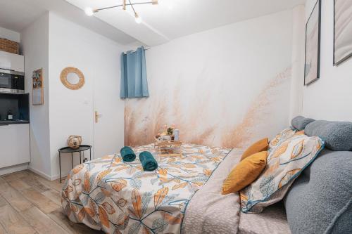 Kuchyň nebo kuchyňský kout v ubytování La Terrasse des Chevaliers