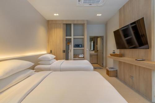 Katil atau katil-katil dalam bilik di Amala Grand Bleu Resort Hilltops - SHA