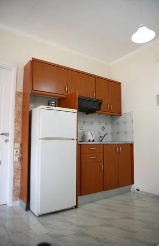 Η κουζίνα ή μικρή κουζίνα στο Gera Bay Studios And Apartments 