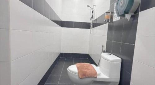 Koupelna v ubytování Hotel Viva